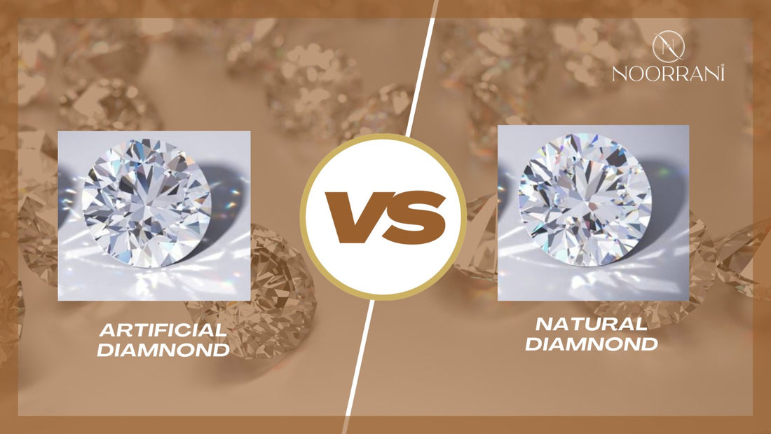 Artificial Diamond Rings vs. Natural Diamonds