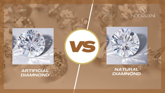 Artificial Diamond Rings vs. Natural Diamonds