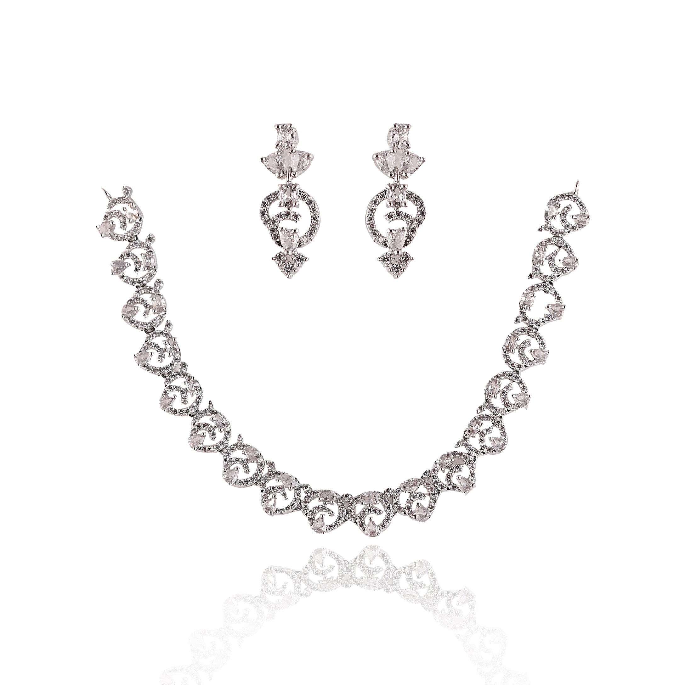 Hancrafted Zirconia Necklace