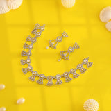 Zirconia Studded Necklace