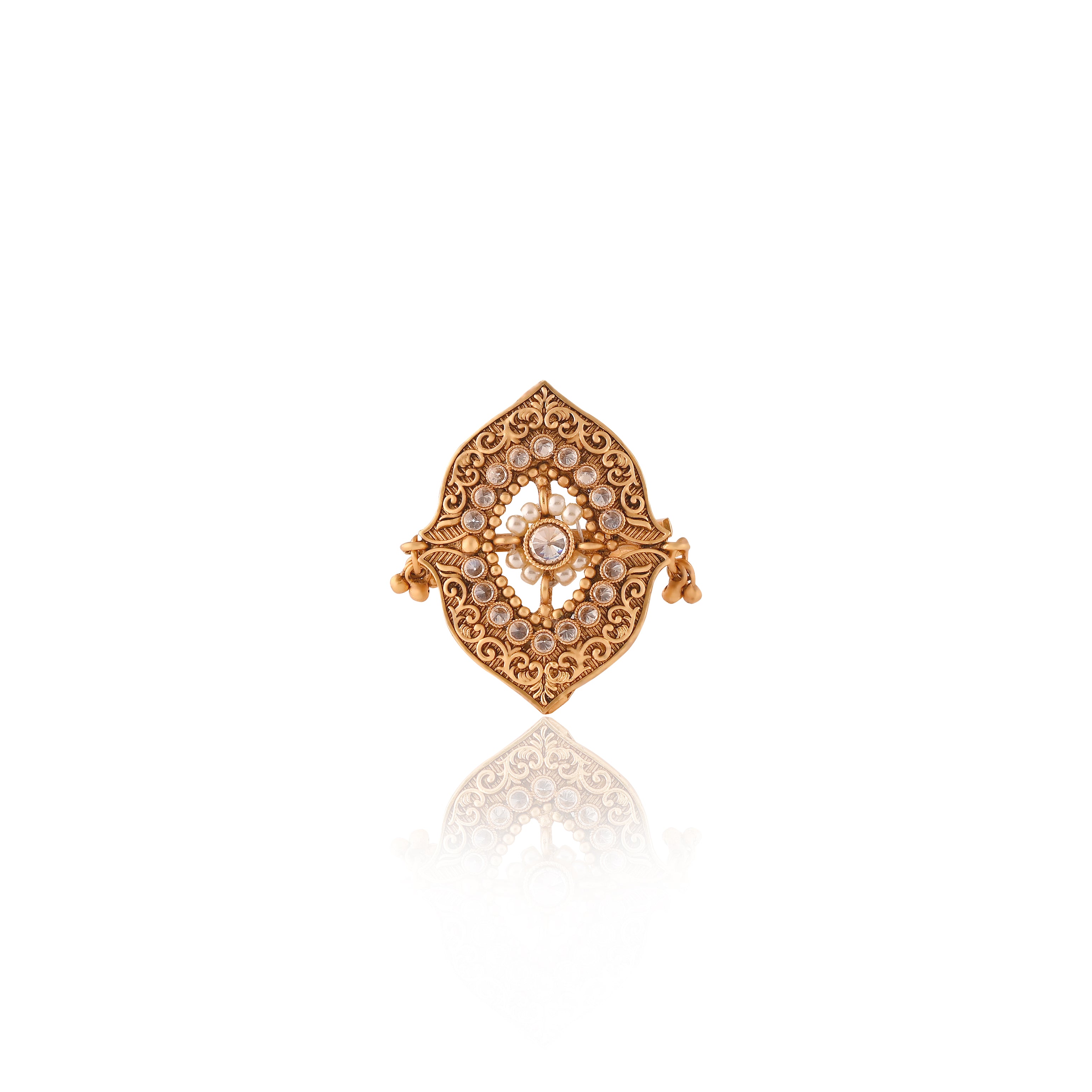 Golden Era Ornament Ring