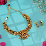 Krishna's Splendor Gold Necklace