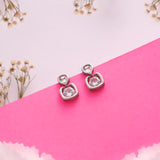 Glittering Gemstone Zirconia Studs