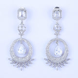 Heavenly White Zirconia Danglers