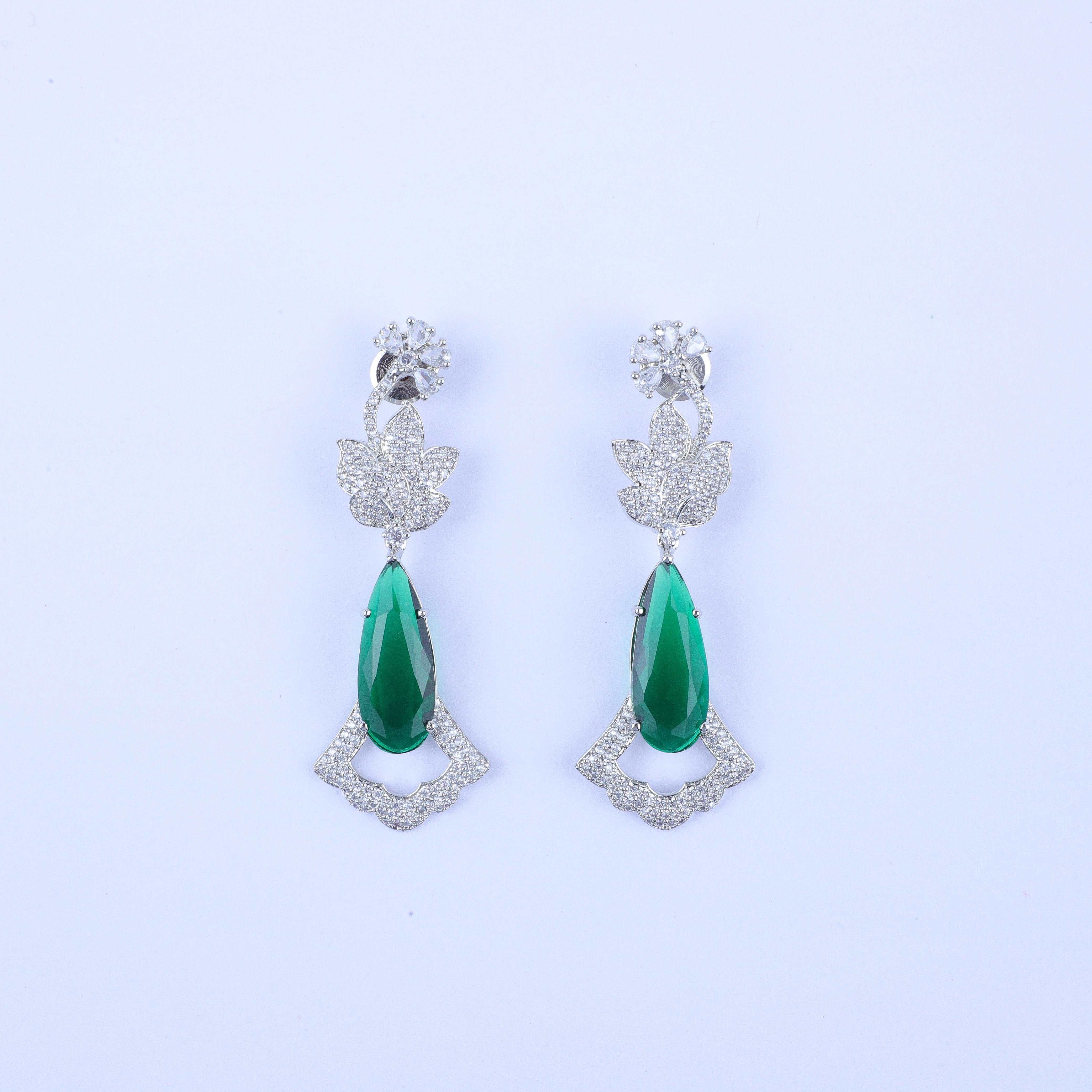 Luminous Green Zirconia Drops