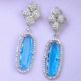 Ocean Breeze Blue Zirconia Drops