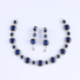 Elegant Studded Zirconia Necklace