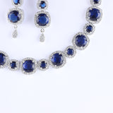 Elegant Studded Zirconia Necklace