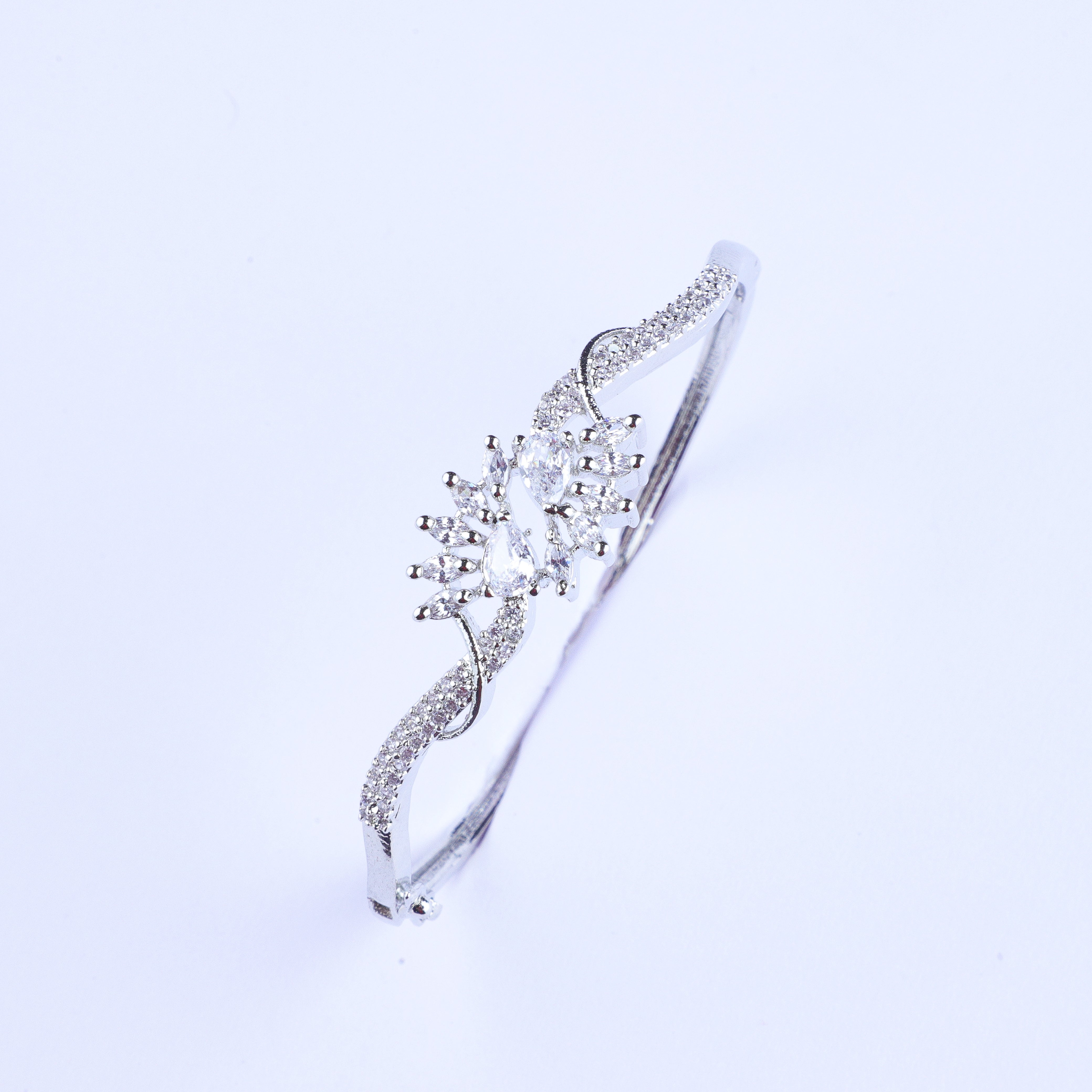 Simplicity Sparkle Zirconia Wrist Cuff