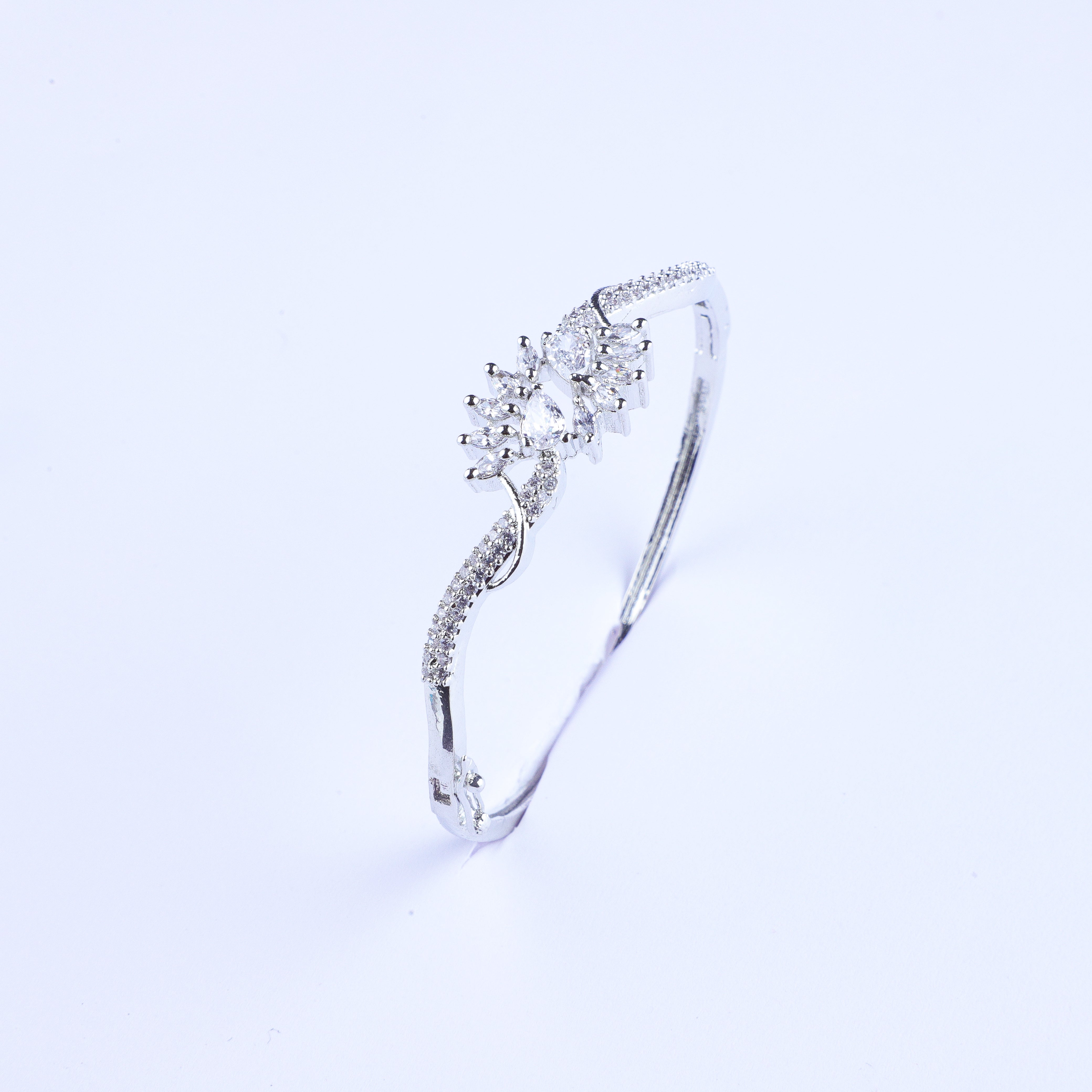 Simplicity Sparkle Zirconia Wrist Cuff