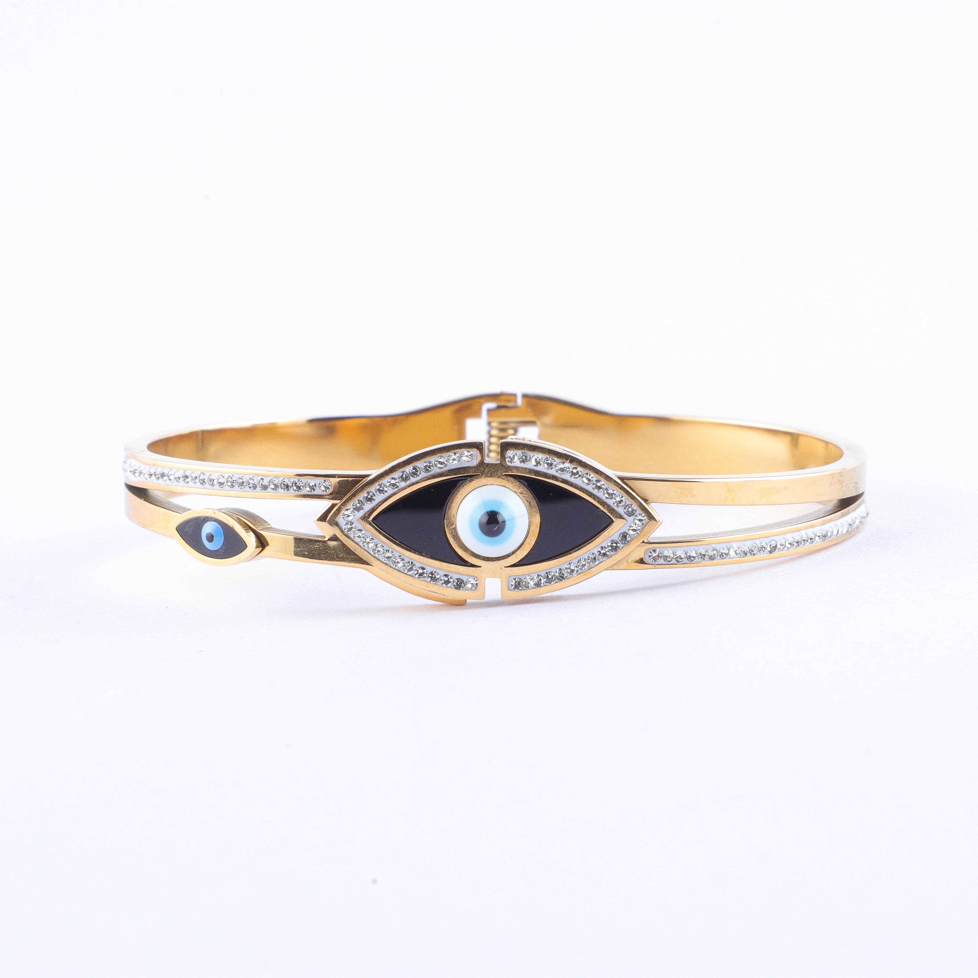 Evil Eye Gold-toned Bracelet