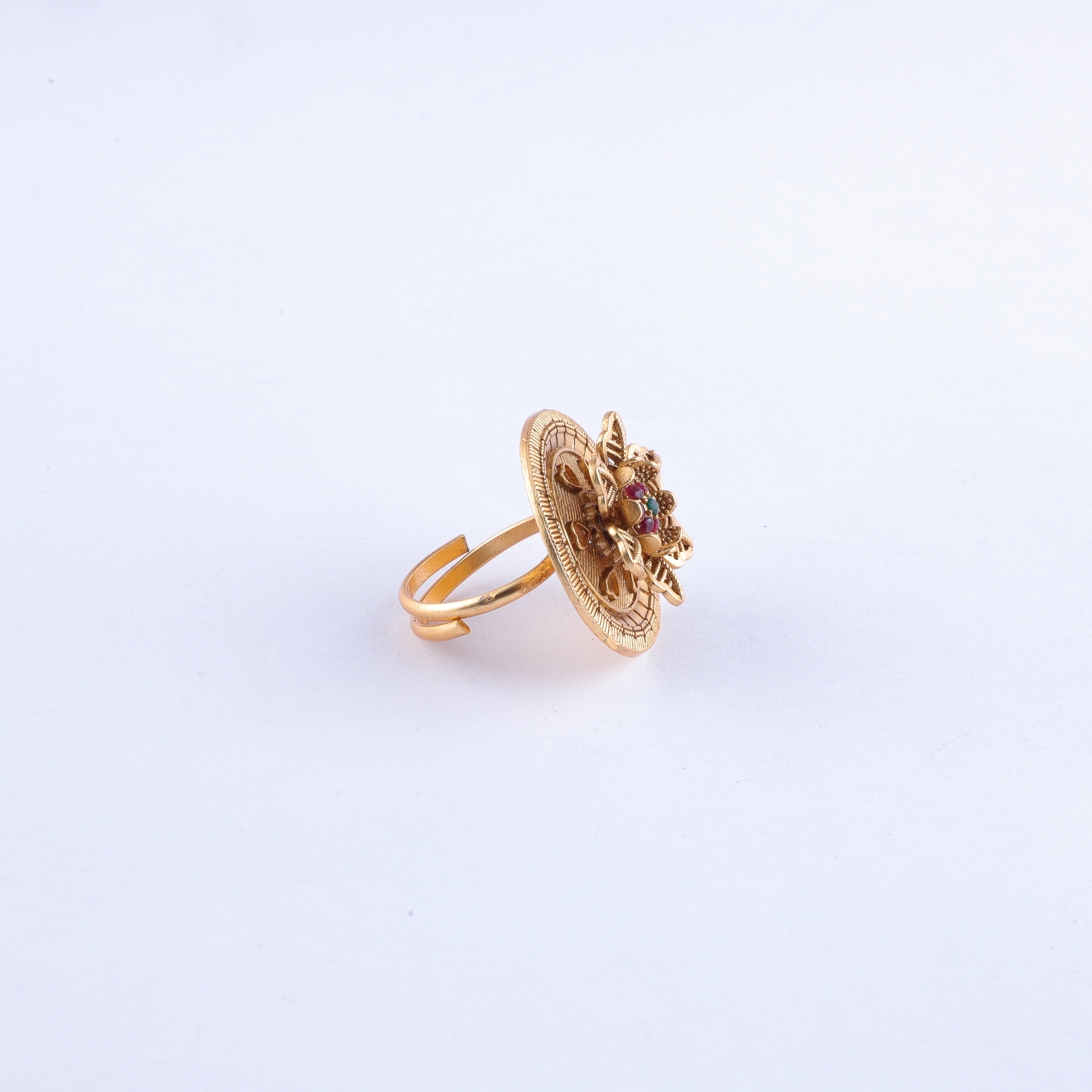 Rose hot sale petal ring