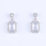 Serene Solitaire Zirconia Earrings