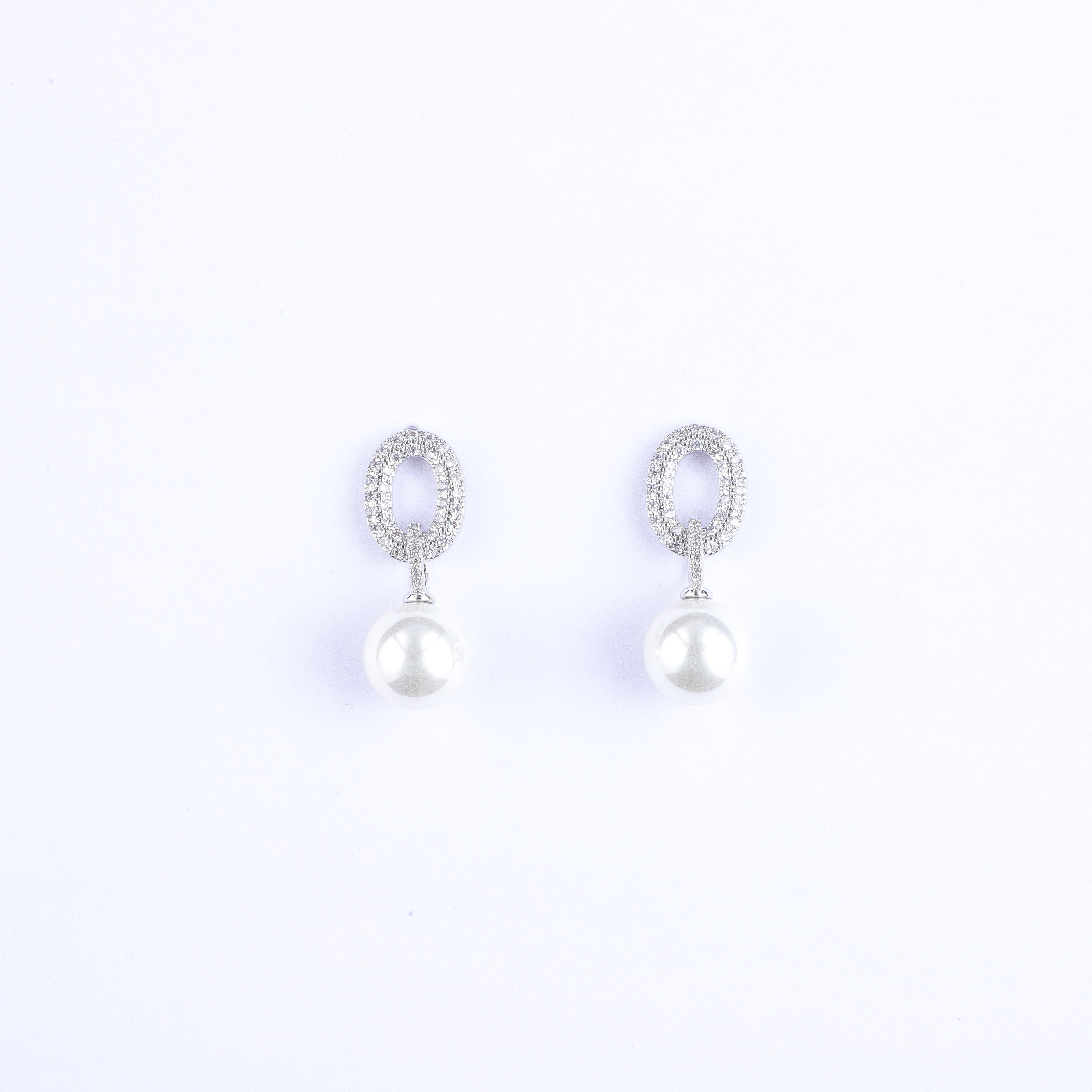 Serenity Sea Pearl Earrings