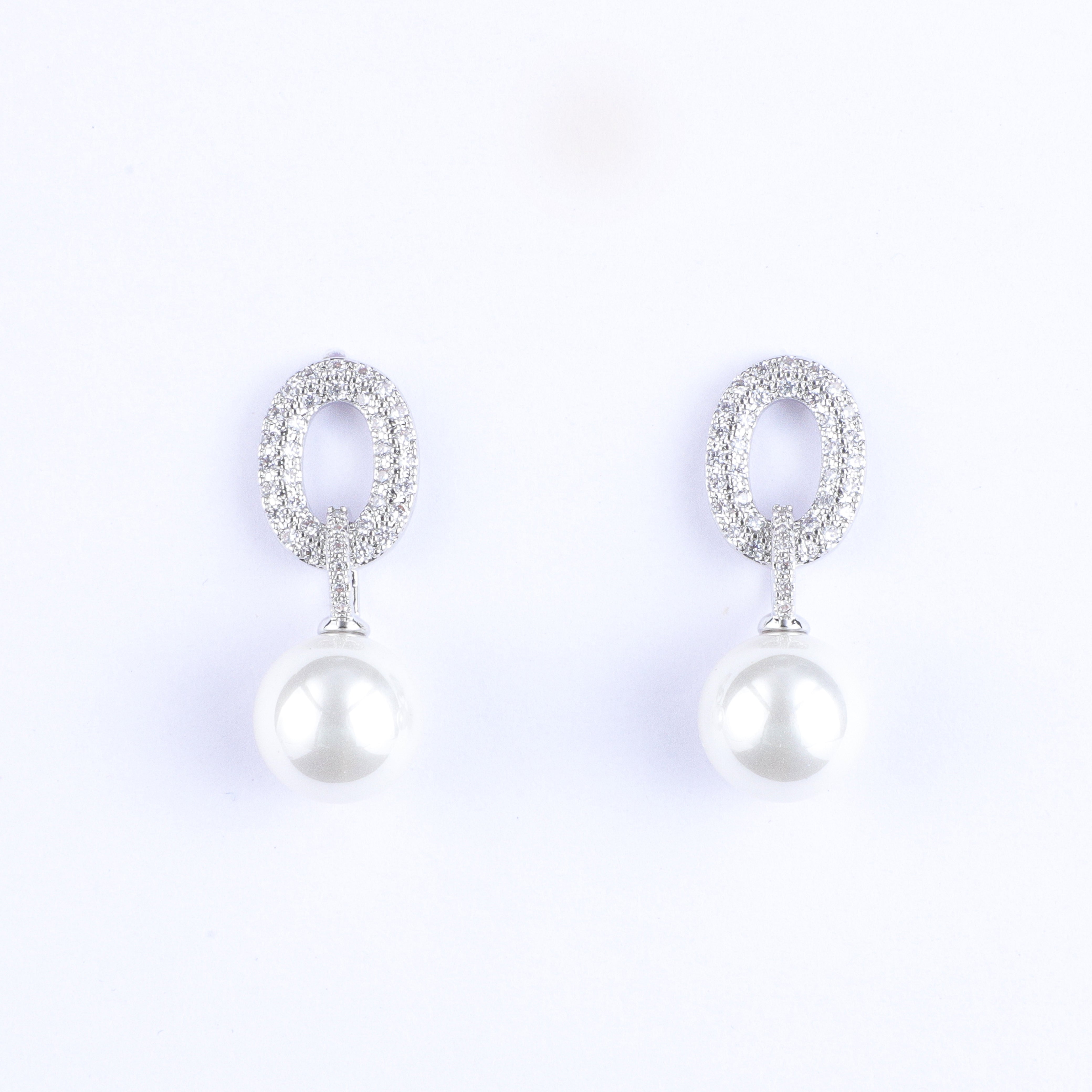 Serenity Sea Pearl Earrings