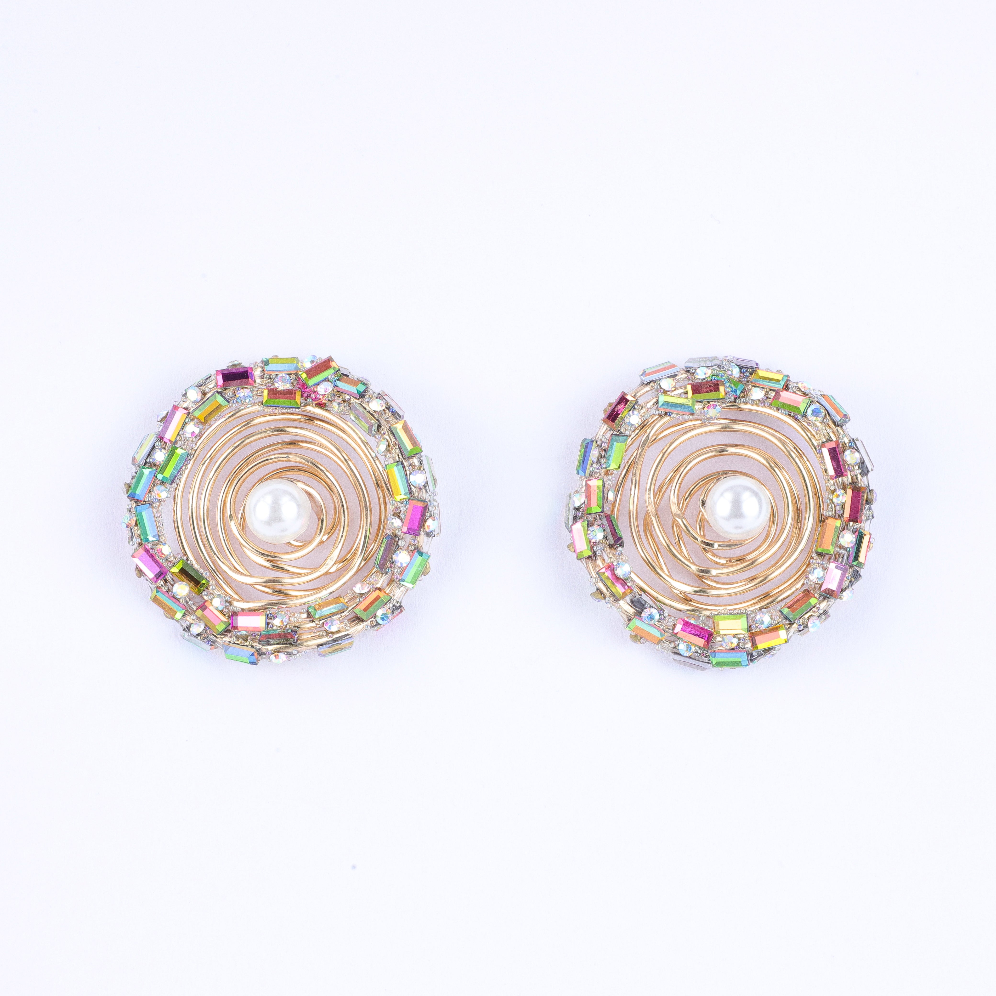 Glimmering Circlet  Studs