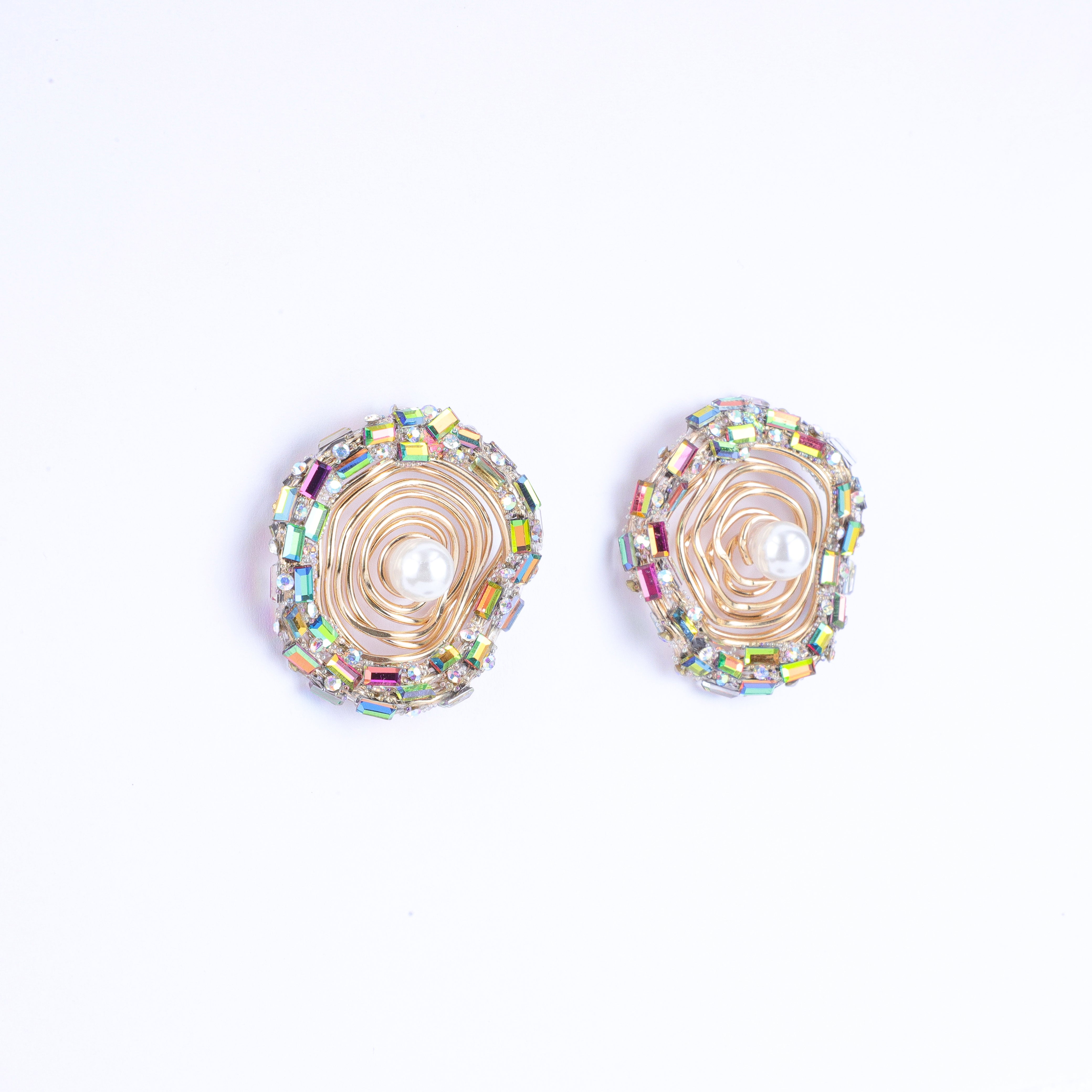 Glimmering Circlet  Studs