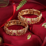 Antique Safari Splendor Kada (Set of 2)