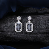 Serene Solitaire Zirconia Earrings