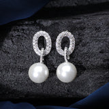 Serenity Sea Pearl Earrings