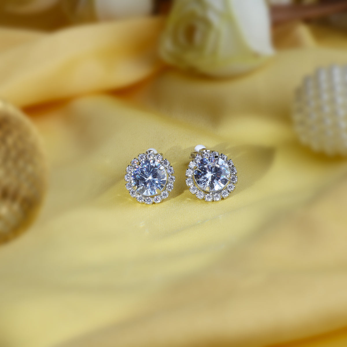 Celestial Sparkle Zirconia Studs