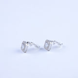 Chic Halo Zirconia Studs