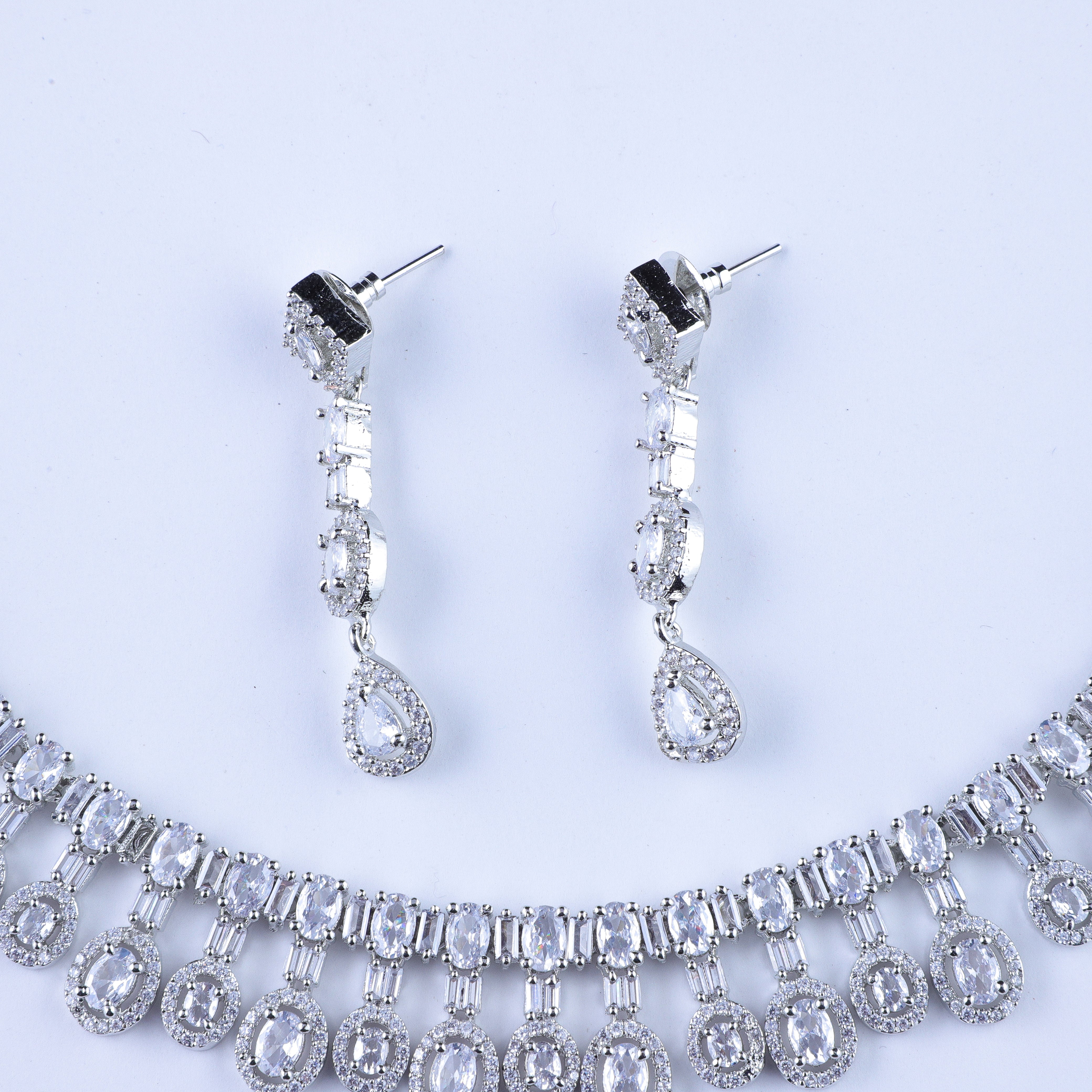 Royal Radiance Zirconia Neck Strand