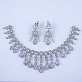 Radiant Starburst Zirconia Necklace