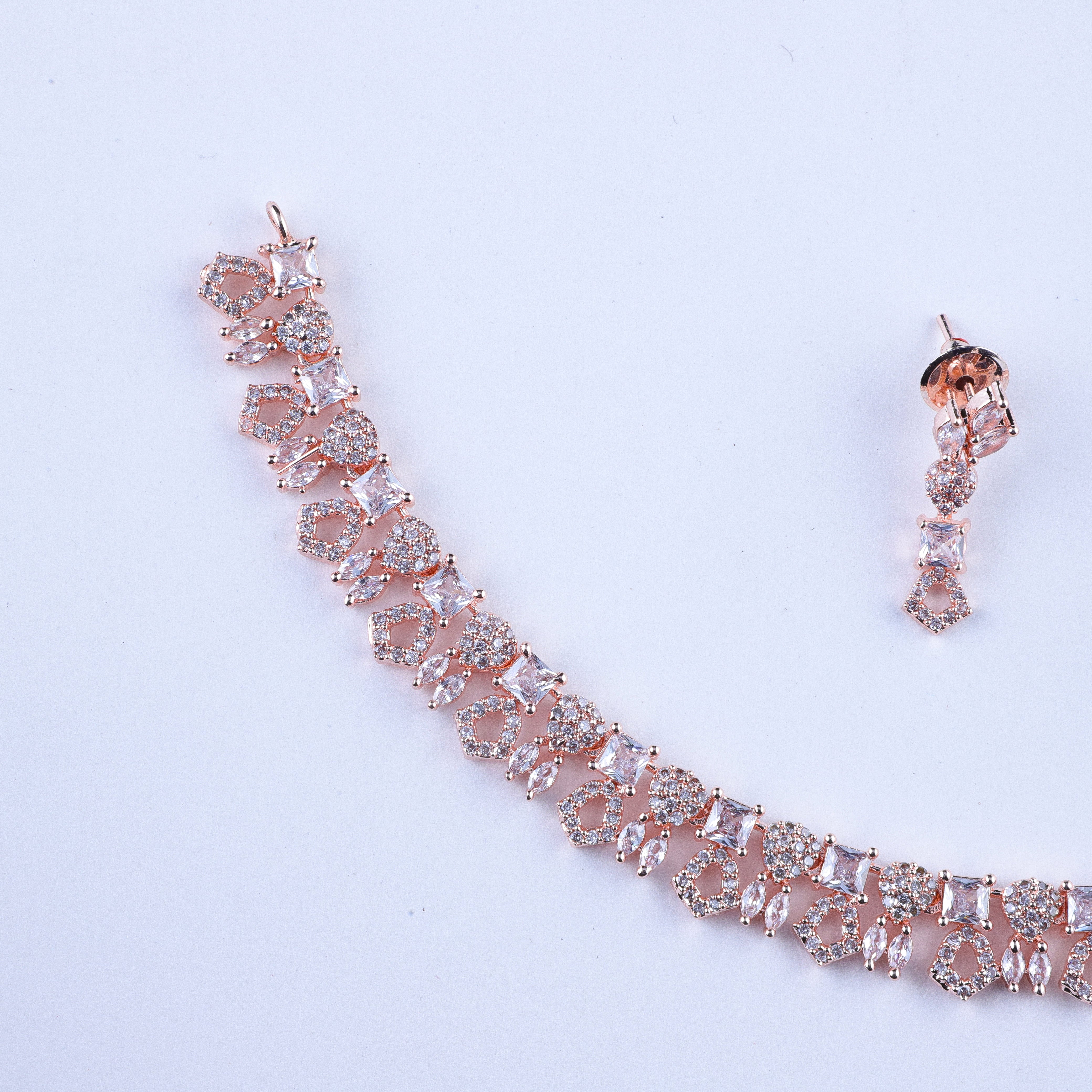 Twilight Crystal Cluster Neck Strand