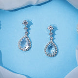 Mesmerizing Drop Zirconia Earrings