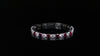 Classic Red & White Zirconia Bangles (Set of 4)