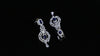 Eternal Blue & Silver Zirconia Earrings