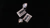 Radiant Silver Zirconia Earrings