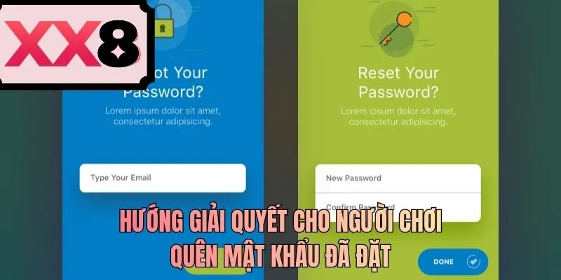 Hướng giải quyết cho người chơi quên mật khẩu đã đặt