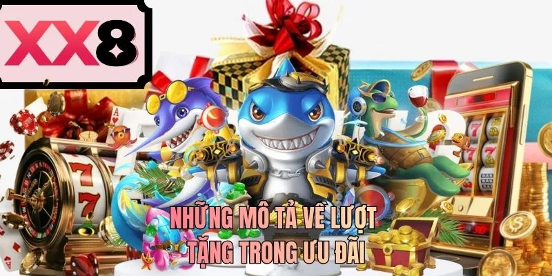 Những mô tả về lượt tặng trong ưu đãi